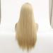 Shop Long Gold Curly Straight Brazilian Wigs for Ladies | Perfect 50s 60s 70s 80s Party Hair - Buy Online on GoSupps.com