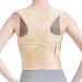 Posture Corrector Back Posture Brace Clavicle Support Stop Slouching And Hunching Adjustable Back Trainer Unisex (Color : Beige Size : 2XL) Handmade Full moon lofty ambition