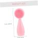 POPETPOP Silicone Face Brush Portable Exfoliating Brush Face Cleaning Brush Convenient Face Brush Home Accessory Portable Face Brush Wash Face Brush Washbasin Multifunction Silica Gel 12x4.5cm - Buy Online on GoSupps.com