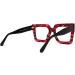 Zeelool Brandon VFP0306 Stylish Oversized Square Blue Light Blocking Glasses for Women with 100% UV400 Protection - Buy Online on GoSupps.com