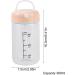 Tasse m langer lectrique Tasse m langer lectrique haute vitesse | Tasse m langer avec couvercle | 380 ml aliment par piles | Shaker Cups pour boissons prot in es | Tasse m langer de Rose - Buy Online on GoSupps.com