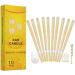 Natural Ear Candles Wax Removal Ear Wax Candles For Ear Candling Wax Removal Ear Candling Candles For Ear Cleaning Ear Wax Candling Ear Wax Removal Candle Ear Bulb Suction Baby (Yellow One Size) One Size Yellow - Buy Online on GoSupps.com