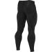 Hawk Sports Men's Black Compression Pants | Base Layer for Running, Workout, Muay Thai, MMA, BJJ | Spats Leggings Tights - Size 36 - Buy Online on GoSupps.com