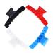 12 PCS Plastic Hair Clips - Salon Stylist Claw Clamps for Hairdressing & Styling Accessories - International Shipping Available - Buy Online on GoSupps.com