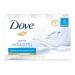 Dove Beauty Bar for Softer Skin Gentle Exfoliating More Moisturizing Than Bar Soap 4 oz 4 Bars