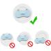 ABOOFAN 2 Pcs Egg Steamer Steamed Egg Cup Mini Egg Cooker Steamed Egg Box Two Grids Steamed Egg Bowl - Buy Online on GoSupps.com