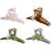 Vctitil Five-pointed Star Acrylic Hair Claws Hair Clips Ponytail Holders Shark Clip Barrettes Hair Accessories for Women Girl Thin Thick Hair(pink) - Buy Online on GoSupps.com