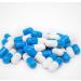 100 Size 1 Blue/White Empty Gelatin Capsules Gelatine Hard Pill Cases Self Fill - Buy Online on GoSupps.com
