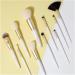 Makeup Brush 10 Sets of Synthetic Multifunctional Cosmetic Makeup Brushes Mixed Powder Blush Concealer Eye Cream Beauty - Buy Online on GoSupps.com