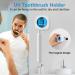 OOCOME Portable UV Toothbrush Disinfection Device - Deep Cleaning Sterilizer with Holder & Stickers - Organizer for Family & Travel - 4 Pack - Buy Online on GoSupps.com