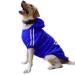 Eastlion Dog Warm Hoodies Coat Clothes Sweater Pet Puppy T-Shirt Dark Blue 6XL 6XL Dark Blue