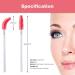 Eyelash Brush YITOU Disposable Makeup Brushes Mascara Brushes Eye Lashes Brush Crystal Wands Applicator Kits for Eyelash Eyebrow Extensions Spoolie Tool Deep red - Buy Online on GoSupps.com