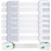 Child Proof Baby Safety Locks For Cabinet Locks Extra 3M Adhesive No Screws For Drawers Cupboard Doors (8Pack child safety cabinet locks)