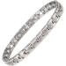 Magnetic foot chain for women relieves ankle pain in arthritis magnetic therapy foot chain pure titanium for women health gift 24 cm/8 mm