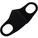Pack of 5 Face Cover Unisex Black Washable Dust Cotton Mouth Cover Reusable Cotton Fabric Face Mask - Buy Online on GoSupps.com