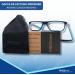 Indesmed Reading Glasses | Magnetic Click Customizable Ribbons Blue Light Filter | Elegant & Lightweight | 1.5 Diopters for Men & Women - Buy Online on GoSupps.com