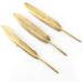 Sowder 50pcs 4-6inch Colorful Gold Goose Feathers for Art Craft Party Decoration - Duck Feather(Gold) - Buy Online on GoSupps.com