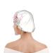 Watercolor Floral Printed Shower Cap - Waterproof, Fits All Head Sizes and Hair Textures for Women - Buy Online on GoSupps.com
