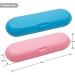 Tang Yuan Electric Toothbrush Travel Case - 2 Storage Boxes for Electric Toothbrushes | TY-001 | Blue - Buy Online on GoSupps.com