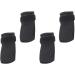 Hemoblo Cat Claw Covers - Breathable Mesh Scratch Protection 4 Pcs - Black Paw Caps for Fur Care & Bathing (10x9x0.5cm) - Buy Online on GoSupps.com