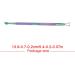 Dajidafu Manicure Tools False Nails Stainless Steel Double Head Pushers Remover Pedicure Stick Nipper Pliers for Nail Art Tool Home Type 1 - Buy Online on GoSupps.com