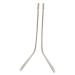 Stahad 1 pair of universal glasses replacement bars replacement glasses frame hanger replacement for glasses bruises pigeon fodder container glasses repair glasses legs spring legs metal of single tooth 12.5x0.3cm golden