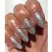 Bluesky Silver Glitter Explosion Silver Glitter Nail Gel Polish UV LED Soak 80573 - Buy Online on GoSupps.com