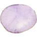 Resin Nail Art Palette Nail Art Painting Mixed Color Palette Nail Gel Color Makeup Display Board Golden Edge(Purple) - Buy Online on GoSupps.com