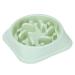LOS ANDES Slow Feeder Dog Bowl Anti Gulp Dog Food Bowl Healthy Slow Eating Dog Bowl to Reduce Choking and Overeating Stop Feeding Bowl for Small Medium Size Dogs D-Green