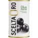 Scelta Oro - Spanish Pitted Black Olives in Brine (350g Pack of 3) | Packed in Italy - Buy Online on GoSupps.com