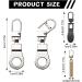 Bekecidi 15-Piece Zipper Replacement Set | Removable Metal Zippers for Coats Jackets Backpacks & Handbags - Buy Online on GoSupps.com