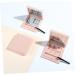 PAMINGONO 2pcs Empty Eyeshadow Palette Empty Eyeshadow Dish Empty Eye Shadow Pallet Empty Eyeshadow Container - Buy Online on GoSupps.com
