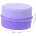 minkissy 3 Sets Cream Box Cosmetic Jar with Spoon Lotion Dispenser Jar Cosmetic Lotion Bottle Durable Cream Storage Jar Cream Jar with Spoon Silica Gel Storage Box Portable Purple Travel - Buy Online on GoSupps.com