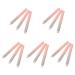 minkissy 15 Pcs Lip Brush Makeup Brush Lipstick Brush Lip Gloss Applicators Makeup Tools Lipstick Applicators Lip Applicators Lip Balm Applicator Paint Wooden Handle Lip Gloss Brush Miss 12.00X1.20X1.20CMx5pcs As Shownx5pcs