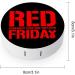 R.E.D Remember Everyone Deployed Red Friday Contact Lens Travel Kit - Portable Cute Box with Mirror for Outdoor Use - Buy Online on GoSupps.com