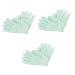 minkissy 3 Pairs Gel Gloves Softening Silicone Mitts Nail Molding Gel Hand Repair Gloves Nail Art Tools Sleeping Gloves Ladies Mittens Hand Lotions Hand Mask Moisturize Miss Yarn