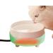 Buy Eactel Heated Animal Drinking Water Bowl - Rechargeable Pet Heater & Fountain for Cats Kittens & Puppies - Green - Buy Online on GoSupps.com