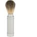 Set of 3 Travel Shaving Brushes - Aluminum Handle Tube | Perfect for Soap & Cream Shaving - Buy Online on GoSupps.com