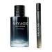 IS SALVANG (Travel Spray) + SAVAGE COLOGNE FOR MEN EAU DE TOILETTE 35ml/100ml Natural Spray Wonderful Gift Signature Scent Daytime and Casual Use (PACK OF 2)