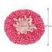 Dusenly 2 Pack Waterproof Shower Caps Polka Dot Spa & Salon Hat for Women & Girls Double Layer Bath Caps - Buy Online on GoSupps.com