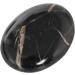 Orientrea Black Tourmaline Palm Stone - 2 Pcs | Healing Crystal Energy Stones - Buy Online on GoSupps.com