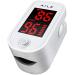 2023 AILE Pulse Oximeter Oxygen Monitor Finger Adults Accurate Fast Easy Larger Red Screen Blood Saturation Monitor with Lanyard Oxymetre Sats Monitor Oxygen Saturation Monitor Blood Oxygen Monitor