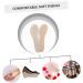 NOLITOY Honeycomb Three-Point Insole & Nail Gloves - Heel Lift Insoles for Women | 3/4 Length Shoe Inserts & Sports Shoes - Buy Online on GoSupps.com