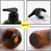 3PCs 250ml Refillable Bernstein Pet Plastic Soap Dispenser - Empty Pumping Cosmetic Container for Bathroom & Kitchen - Buy Online on GoSupps.com