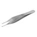 Vascular tweezers 4.7 inch long stainless steel-anti-slip-safe body piercing tweezers for small objects mini and portable tweezers for facial hairs women