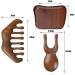 Miupoo Wood Gua Sha Massage Kit - 3-Piece Face & Body Roller Set for Cellulite & Trigger Point Relief - Buy Online on GoSupps.com