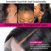 BLY 13x4 HD Transparent Lace Front Wigs Human Hair 250% Density - 20 Inch Body Wave Brazilian Virgin Hair for Black Women - Buy Online on GoSupps.com