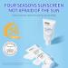 OUDIS Facial Sunscreen SPF50+ | Full Body UV Protection Cream for Men and Women | Refreshing Isolated Formula from Korea - Buy Online on GoSupps.com
