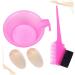 FRCOLOR Hair Dyeing Tools Hair Dyeing Supplies 2 Sets Tools Oil Bowl Two Sides Hair Dyeing Brush Hair Coloring Kit - Buy Online on GoSupps.com