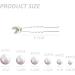 36 Size Pearl Hair Clips Wedding Pearl Hair Clips Girl Makeup Hair Clips Small Accessories Suitable for Girl Hairstyle Decoration (Gold and Silver) - Buy Online on GoSupps.com